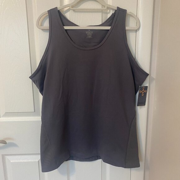 NWT Tommie‎ Copper Lower Back Support Tank Grey Women's 4XL - Picture 1 of 7